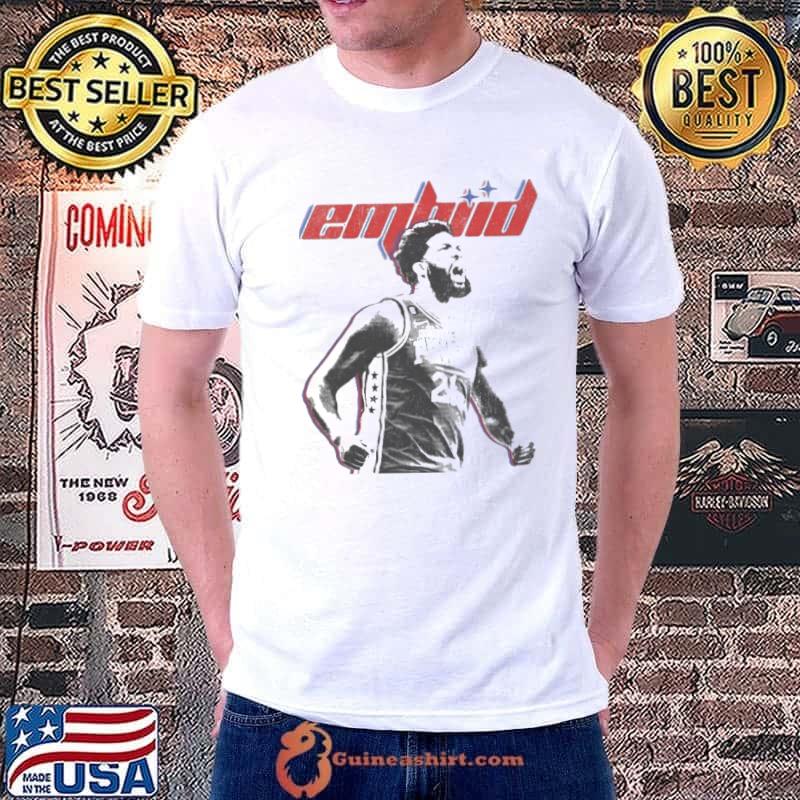 Vintage Joel Embiid Philadelphia 76ers s Unisex