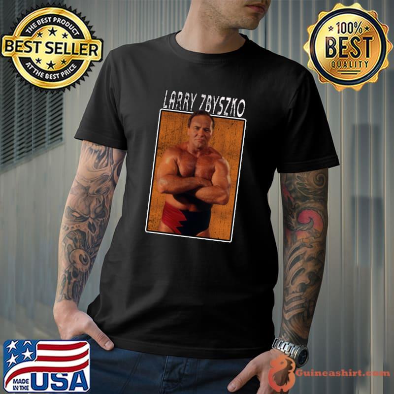 Vintage Wwe Larry Zbyszko American retired professional wrestler T-Shirt