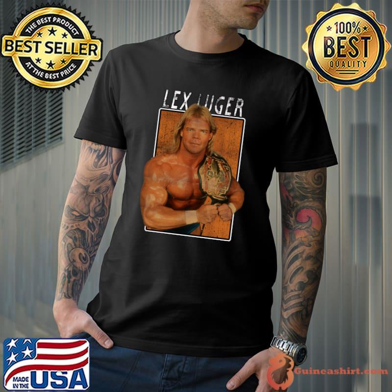 Vintage Wwe Lex Lauger American retired professional wrestler bodybuilder T-Shirt