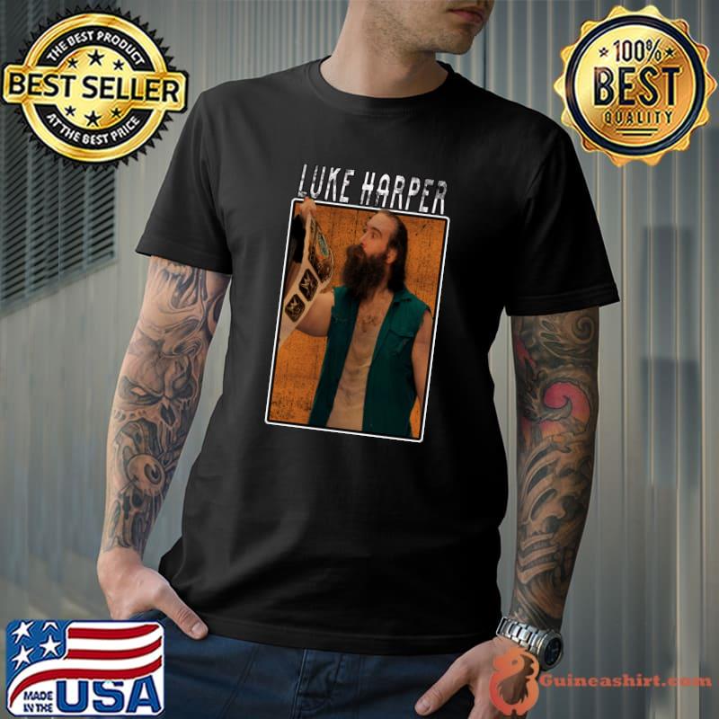 Vintage Wwe Luke Harper American professional wrestler T-Shirt