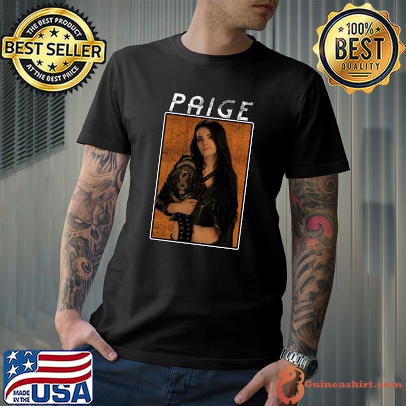 Vintage Wwe Paige youngest female champion in WWE history T-Shirt