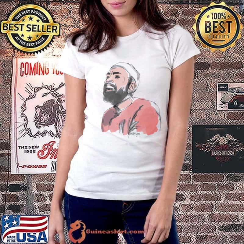 Watercolor Marvingaye American singer songwriter and musician T-Shirt