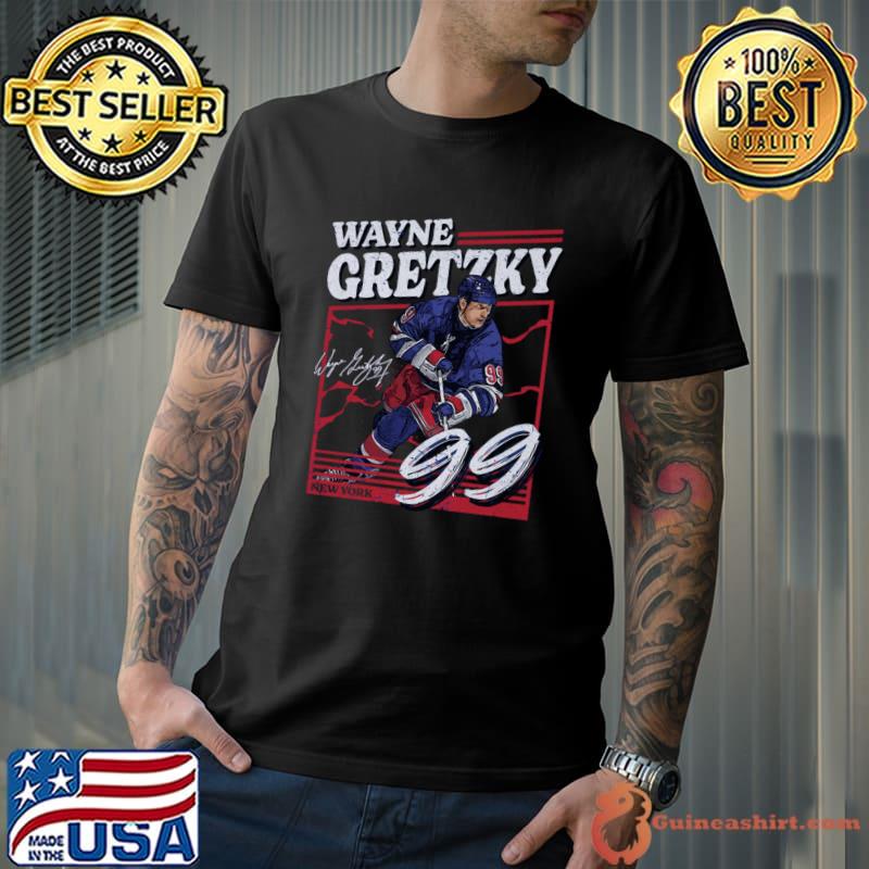 Wayne Gretzky Canadian former professional ice hockey New York R Power T-Shirt Unisex