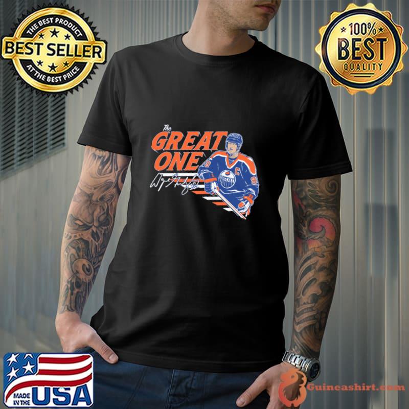 Wayne Gretzky Canadian former professional ice hockey The Great One T-Shirt