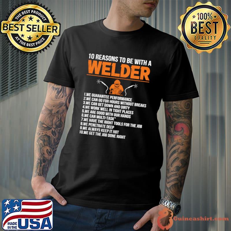 Welder Funny Quotes Look Away Mortal Im Welding T-Shirt