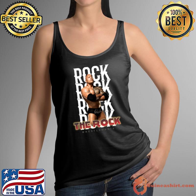 Wrestle Star The rock Dwayne Johnson American actor businessman and professional wrestler T-Shirt