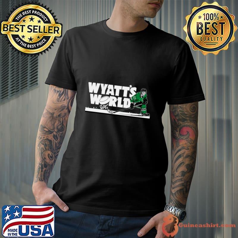 Wyatt Johnston's World Canadian professional ice hockey centre T-Shirt