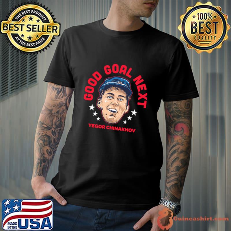 Yegor Chinakhov Good Goal Next Russian professional ice hockey right wing T-Shirt Unisex