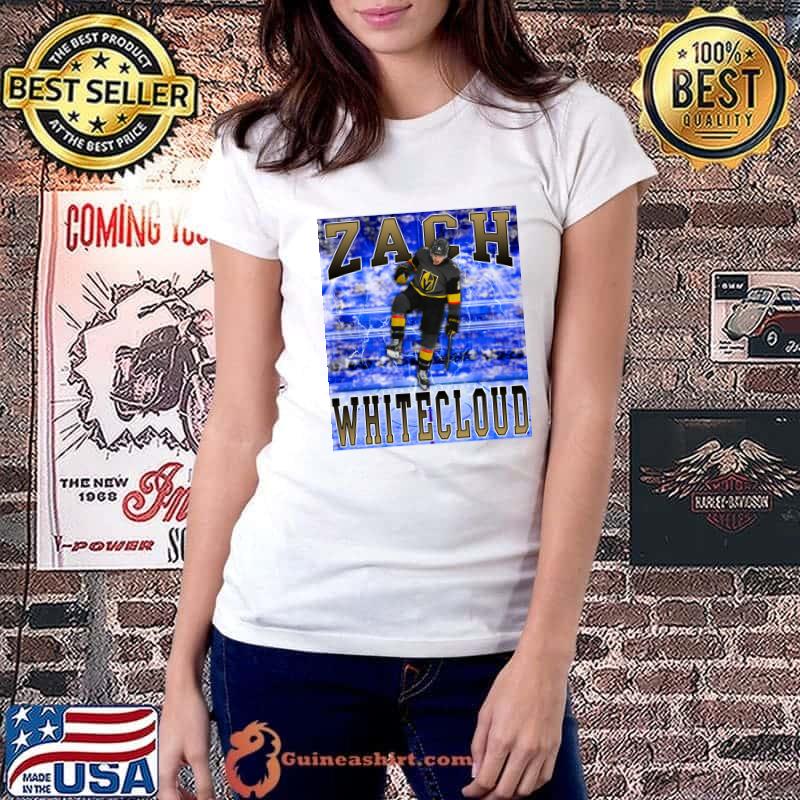 Zach Whitecloud Canadian professional ice hockey defenceman for the Vegas Golden Knights T-Shirt