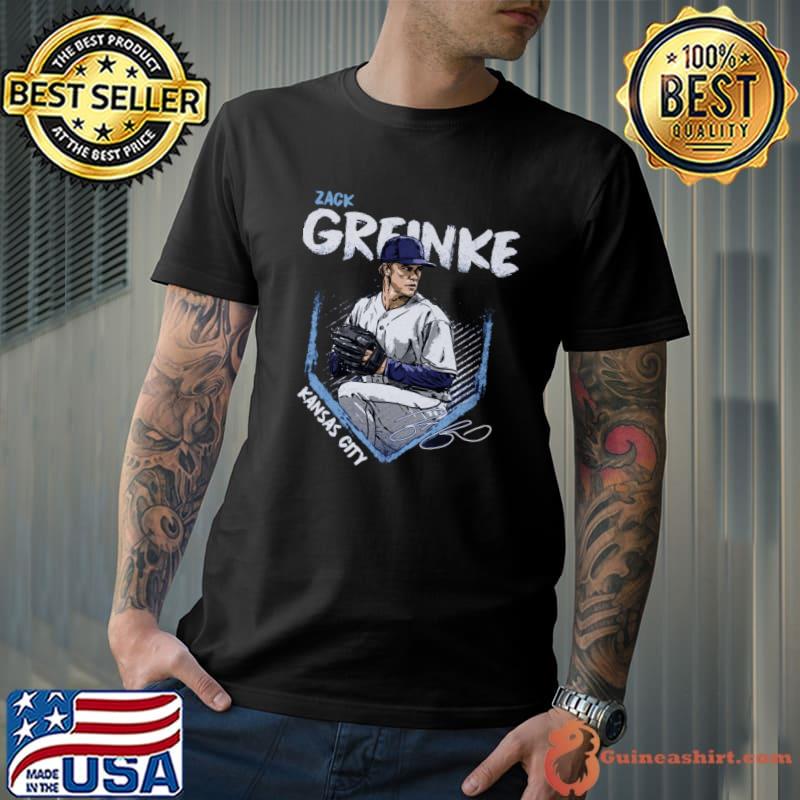 Zack Greinke American professional baseball pitcher Kansas City Base T-Shirt