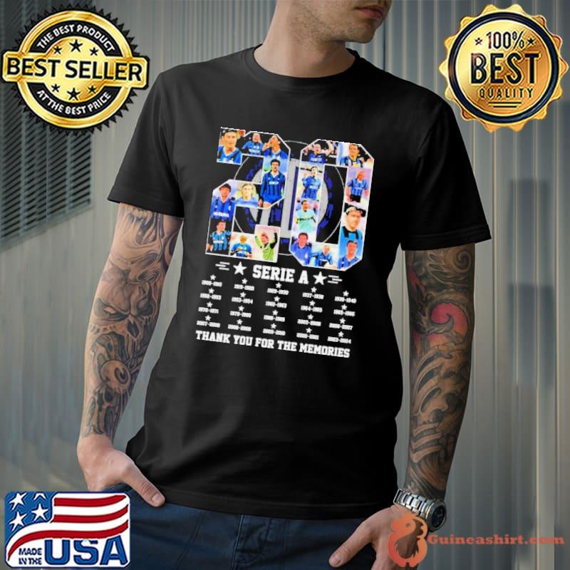 20 Serie A Inter Milan Thank You For The Memories 1909 – 2024 Shirt