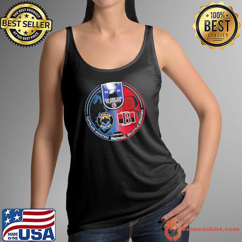 2024 Calder Cup Playoffs Cleveland Monsters vs Belleville Senators Division Semifinals Shirt