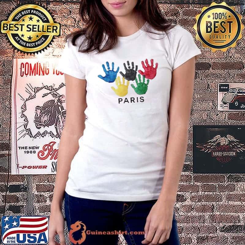 2024 Paris Olympics Palm Five Rings Shirt