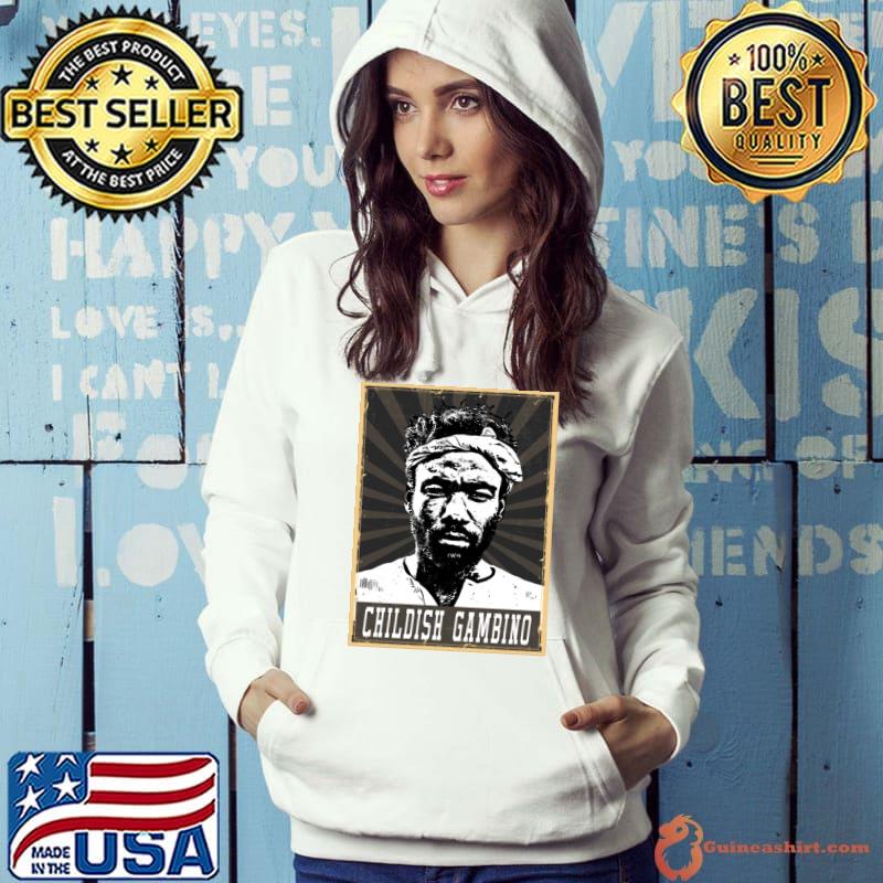 80s Style Childish Gambino American actor comedian singer rapper writer director T-Shirt Hoodie