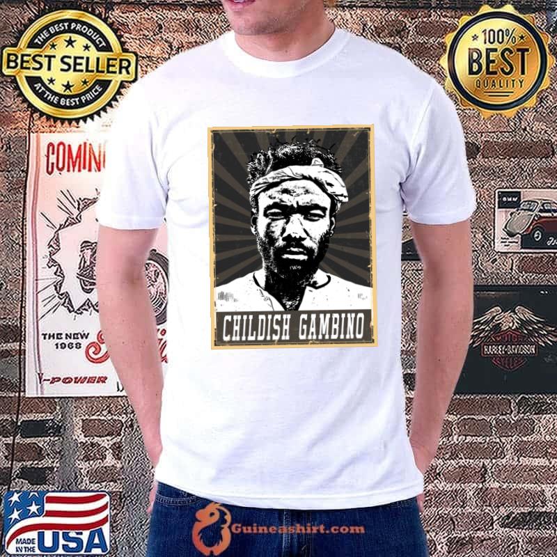 80s Style Childish Gambino American actor comedian singer rapper writer director T-Shirt