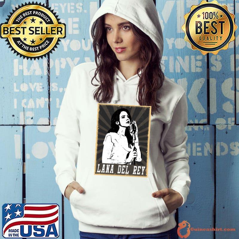80s Style Lana Del Rey an American singer-songwriter T-Shirt Hoodie