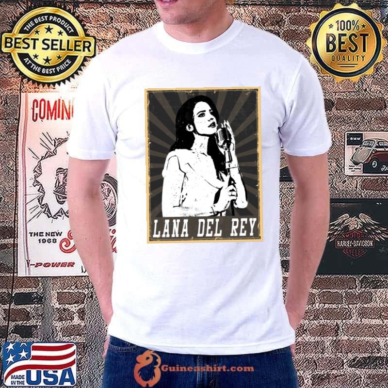 80s Style Lana Del Rey an American singer-songwriter T-Shirt