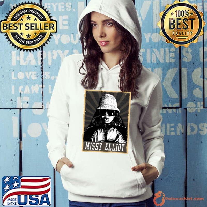 80s Style Missy Elliot American rapper singer-songwriter record producer T-Shirt Hoodie