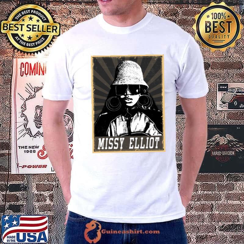80s Style Missy Elliot American rapper singer-songwriter record producer T-Shirt