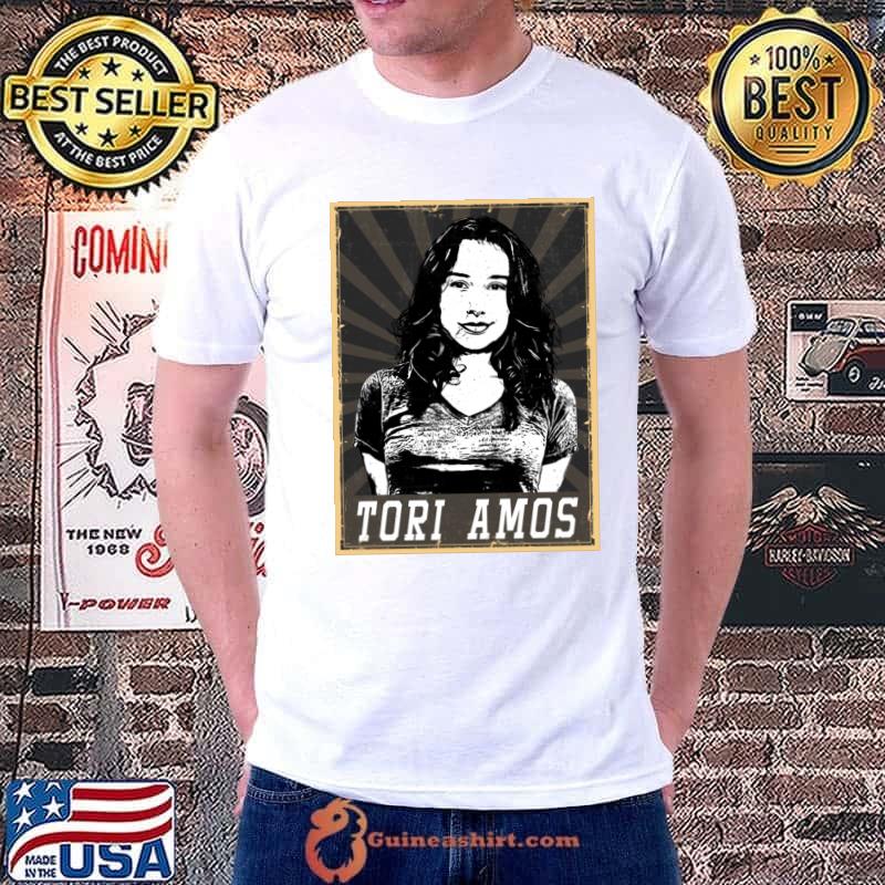 80s Style Tori Amos American singer-songwriter and pianist T-Shirt