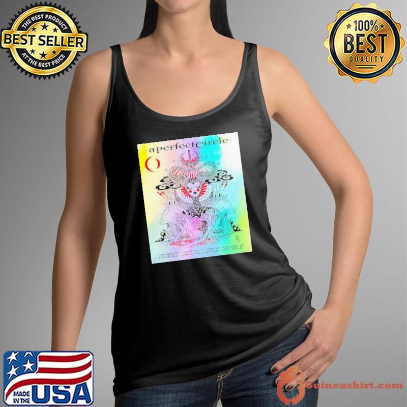 A Perfect Circle Show Rainbow Foil Forest Hills Goddess Forest Hills On V Iv Mmxxiv At Stadium New York Ny Shirt