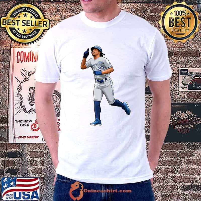 Adalberto Mondesi Celebrates Dominican American professional baseball shortstop T-Shirt