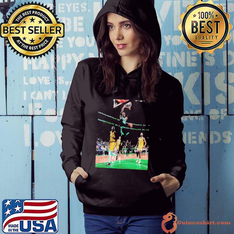 Al Horford Slam Dunk During The Game Indiana Pacers Vs Boston Celtics Short Moment NBA 2024 Shirt