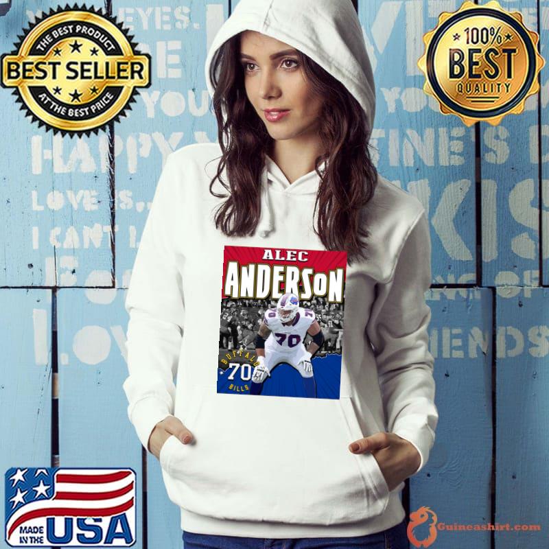 Alec Anderson American football offensive guard for the Buffalo Bills T-Shirt Hoodie