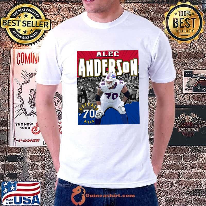 Alec Anderson American football offensive guard for the Buffalo Bills T-Shirt