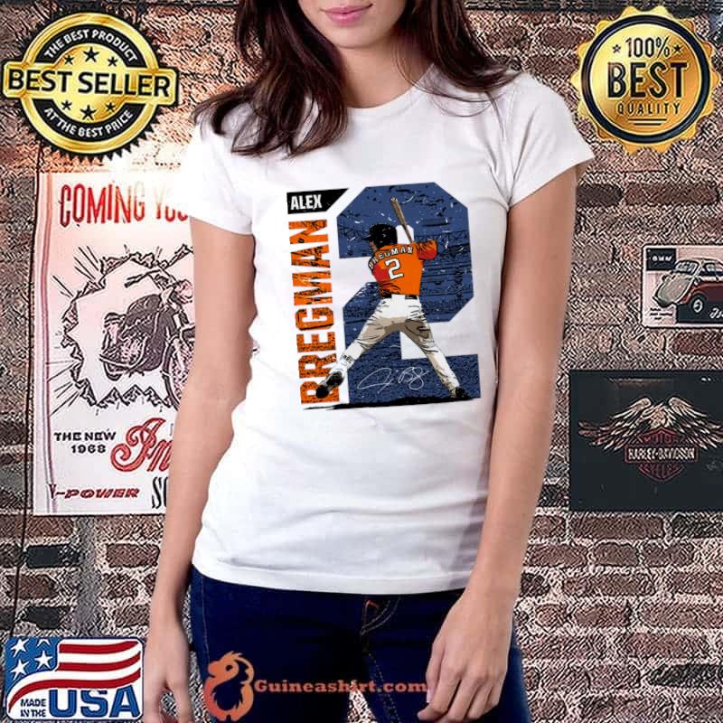 Alex Bregman Houston Stadium American professional baseball third baseman T-Shirt Ladiestee