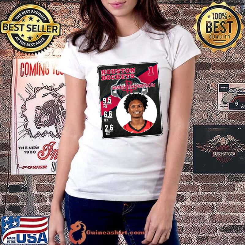 Amen Thompson American professional basketball player for the Houston Rockets T-Shirt