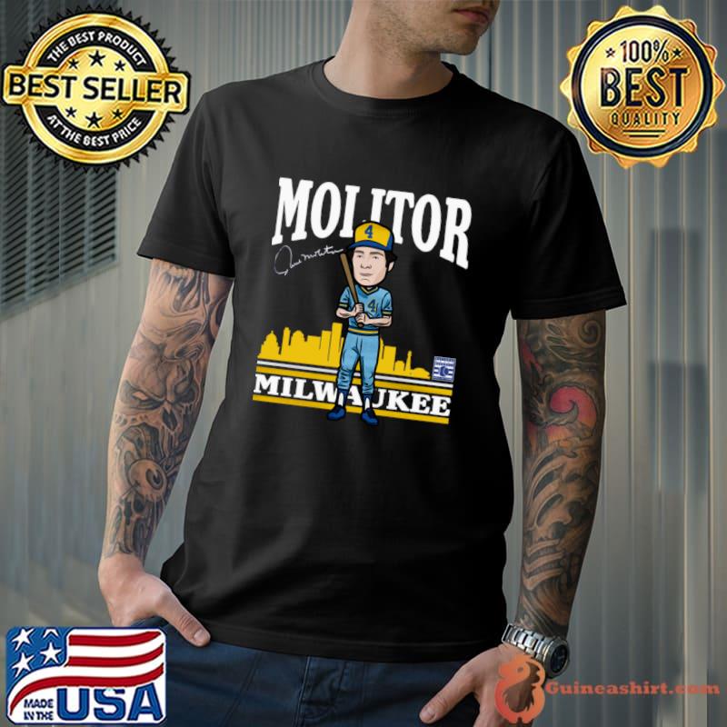 American former professional baseball player paul molitor toon T-Shirt