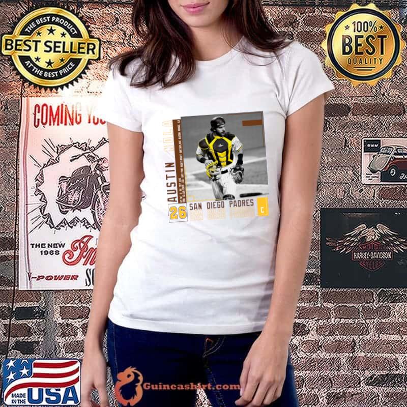 American professional baseball catcher for the Kansas City Royals austin nola T-Shirt Ladiestee