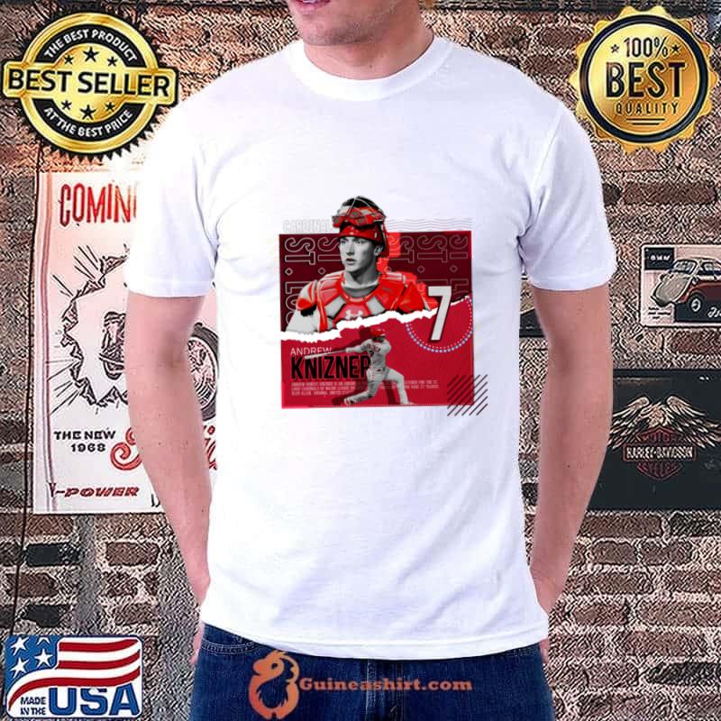 American professional baseball catcher Texas Rangers andrew knizner baseball T-Shirt