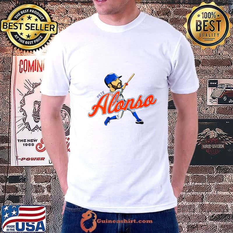 American professional baseball first baseman pete alonso cartoon T-Shirt