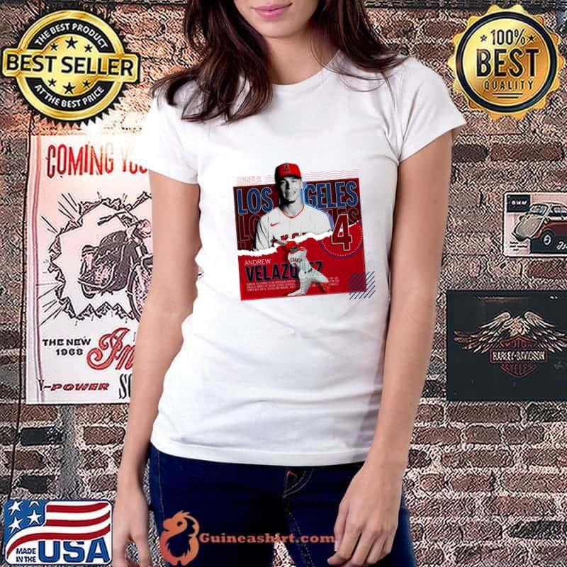 American professional baseball infielder Atlanta Braves andrew velazquez baseball T-Shirt Ladiestee