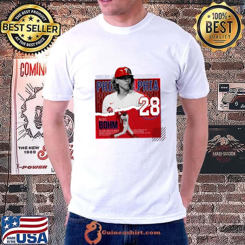 American professional baseball third baseman for the Philadelphia Phillies alec bohm baseball T-Shirt