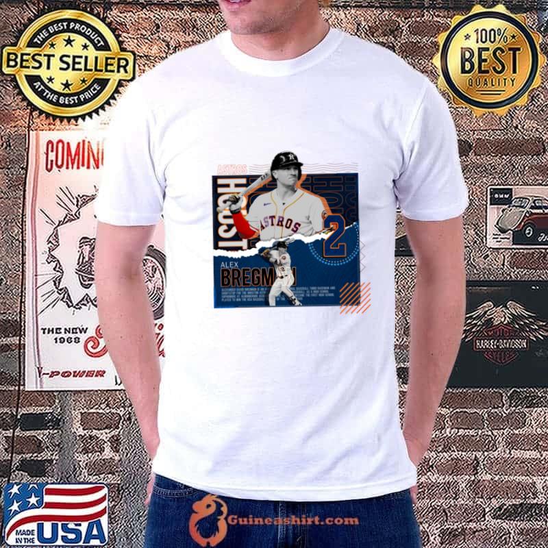 American professional baseball third baseman Houston Astros alex bregman baseball T-Shirt