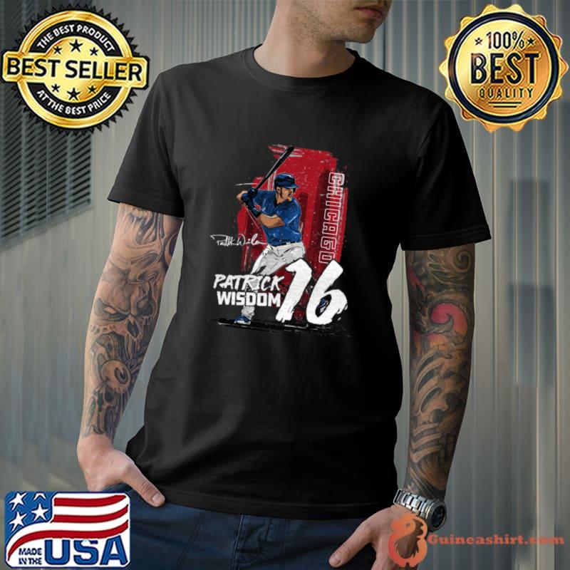 American professional baseball third baseman patrick wisdom state T-Shirt
