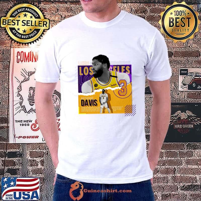 American professional basketball player anthony davis basketball T-Shirt