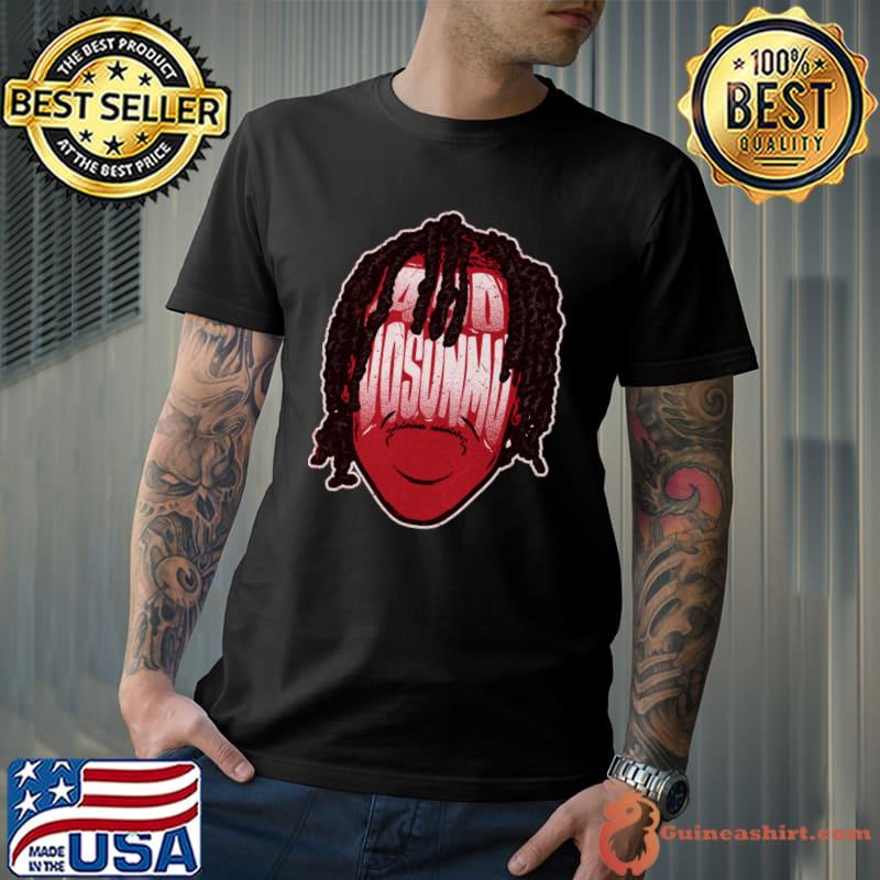 American professional basketball player ayo dosunmu player silhouette T-Shirt