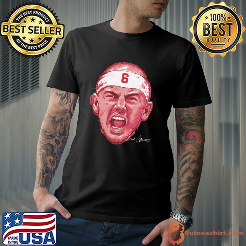 American professional basketball player for the Chicago Bulls alex caruso scream mono T-Shirt