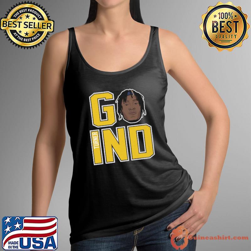 American professional basketball player myles turner go ind T-Shirt