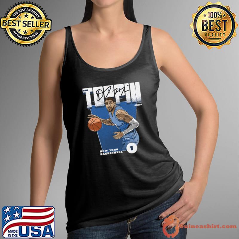 American professional basketball player obi toppin premiere T-Shirt