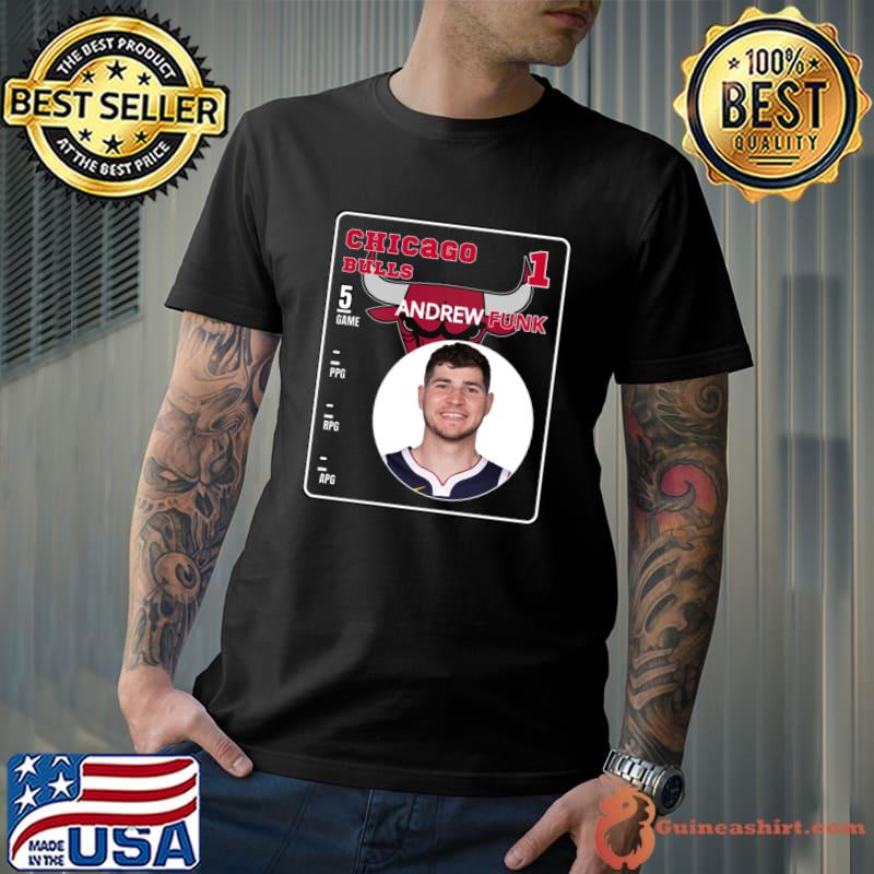 Andrew Funk American professional basketball player for the Chicago Bulls T-Shirt