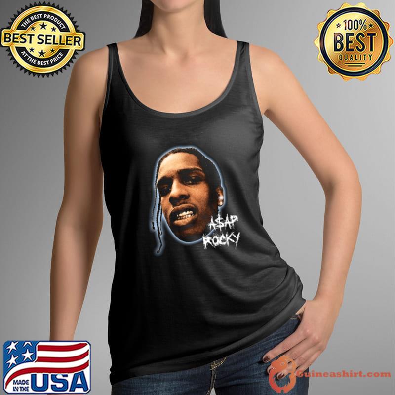 ASAP Rocky Big Face & Signature American rapper T-Shirt Tank Top