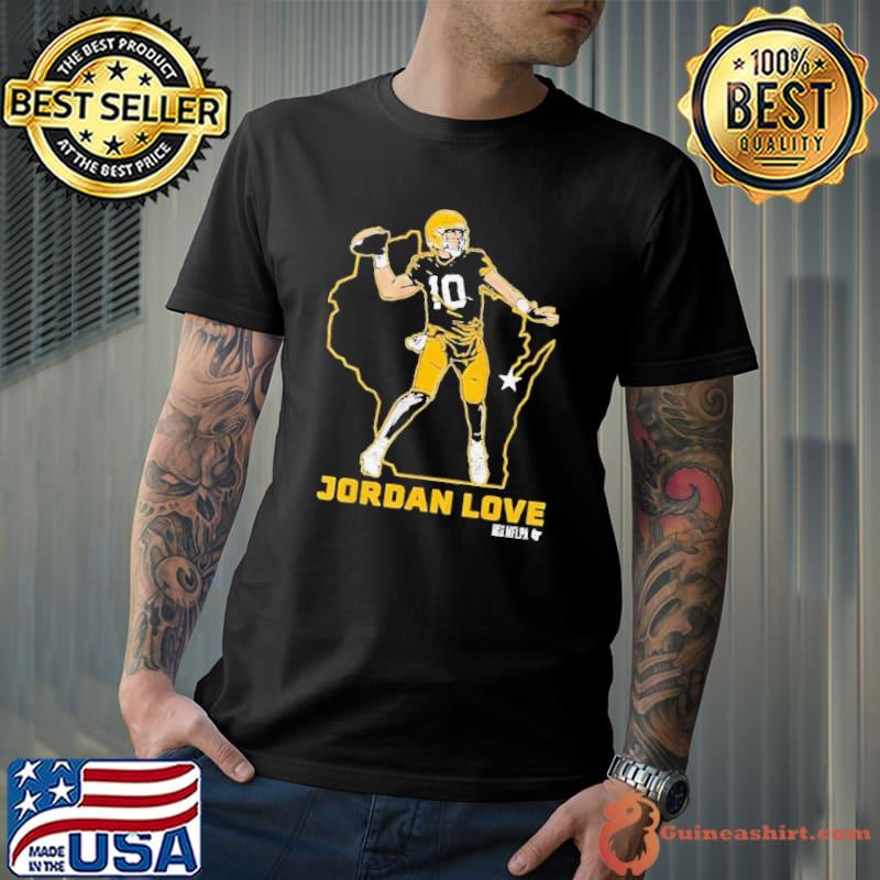 Awesome Jordan Love State Star Shirt