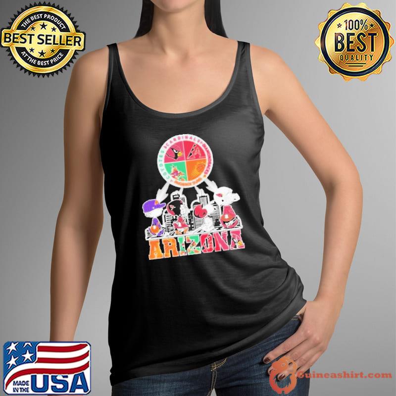 Awesome Snoopy Arizona Coyotes Arizona Cardinals Phoenix Suns Arizona Diamondbacks Shirt