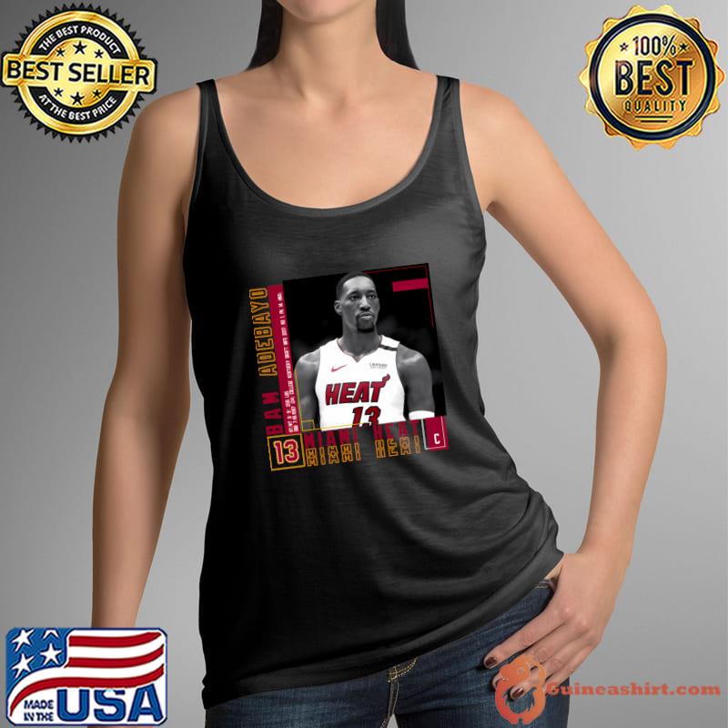 Bam Adebayo American professional basketball player Miami Heat Paper Poster T-Shirt