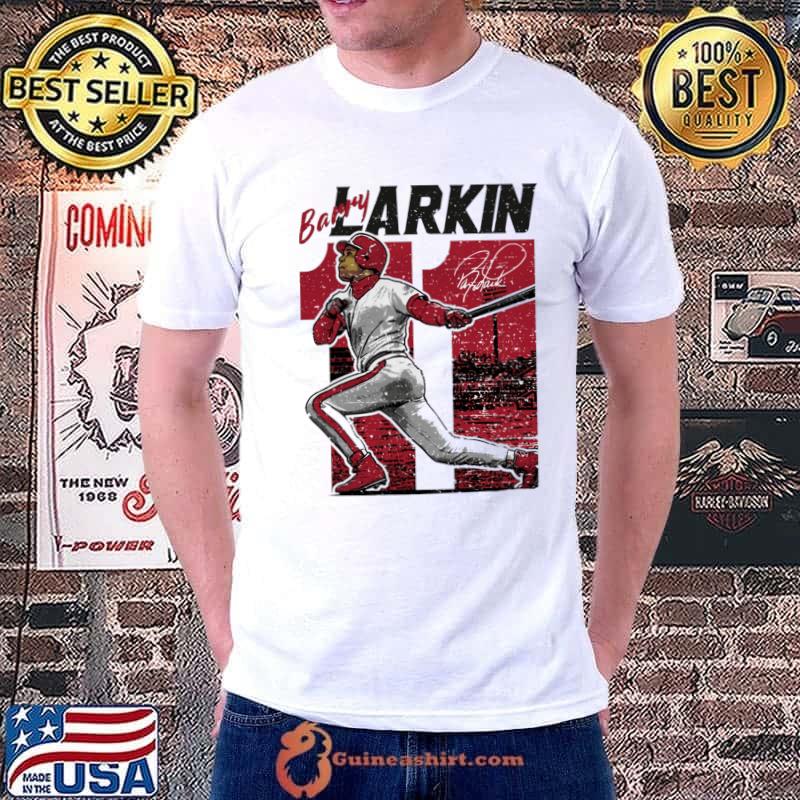 Barry Larkin Cincinnati Vintage American former professional baseball player T-Shirt